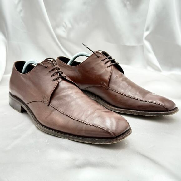 To Boot New York Adam Derrick Brown Cognac leather Oxford Derby Men’s 10 main image 4
